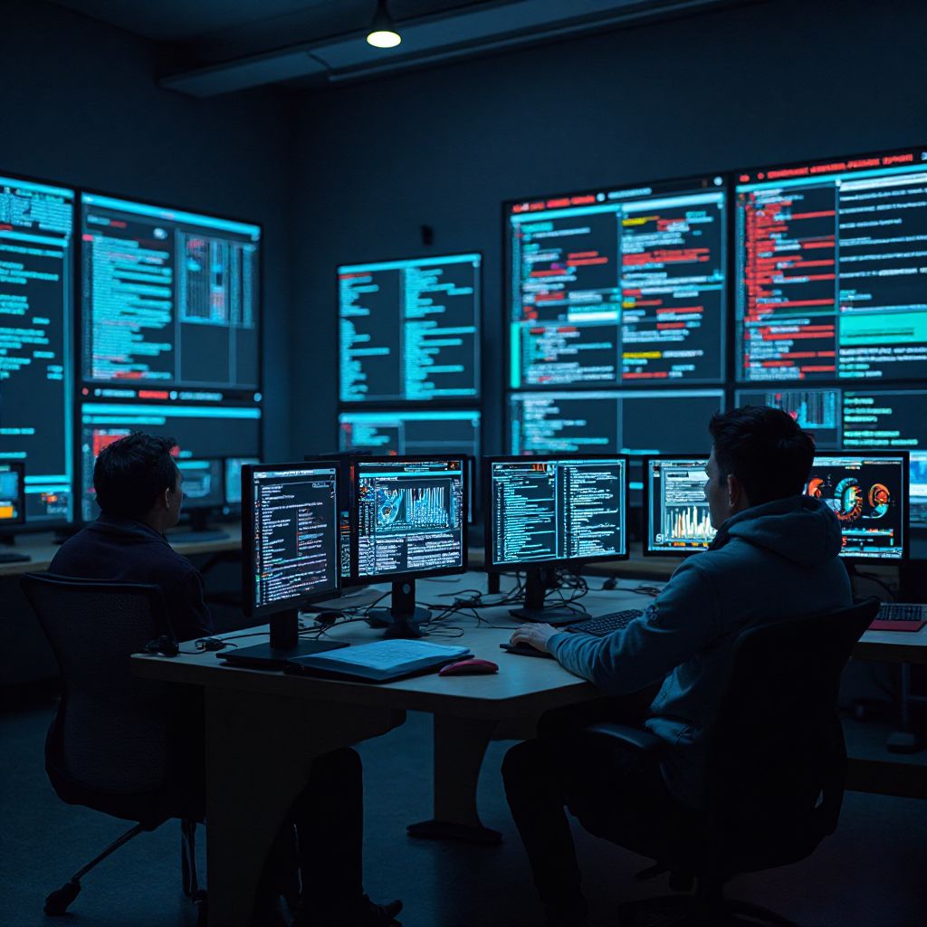 Cryptography and code breaking station